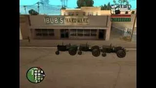 gta san andreas  //  tractor-fun :D