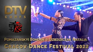 # Rumba | Pomazanskyi Bohdan & Dziedziczak Natalia | Grand Prix pow.18 | Cracov Dance Festival 2022