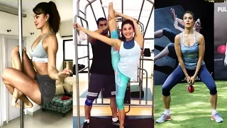 Jacqueline Fernandez AMAZING Flexibility | 180 Degree Stretching | Gym Workout Video | Race 3