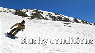 How to Ride Slushy Snow