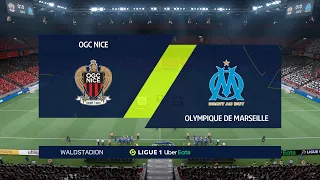 FIFA 22 | Nice vs Marseille - Ligue 1 Uber Eats | 28/08/2022/ | Gameplay