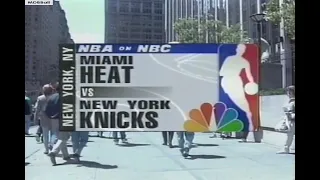 NBA On NBC - Heat @ Knicks 1997 NBA Playoffs ECSF G3!