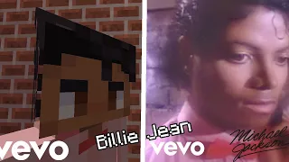 Micheal Jackson - Billie Jean (Minecraft Version - Comparison)