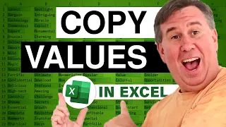 Excel - Master Excel with This Game-Changing Paste Special Values Trick - Episode 394