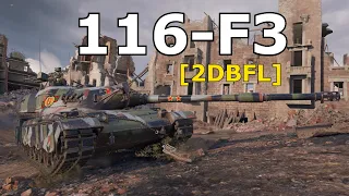 World of Tanks 116-F3 - 6 Kills 10,1K Damage