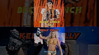 Becky Lynch Vs Kelly Kelly comparison video 💥💫❤️ #shorts