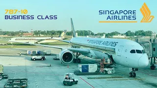 Flying During the COVID-19 Pandemic || Singapore Airlines 787-10 Business Class SIN-HKG (SQ860)