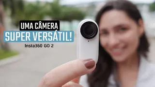 UMA CÂMERA PARA GRAVAR EM QUALQUER LUGAR! Insta360 Go 2