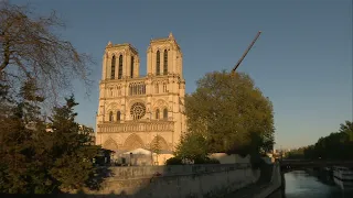 Notre-Dame bell echoes through Paris's empty streets, a year after blaze | AFP