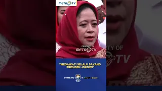 Puan: Megawati Selalu Sayang Presiden Jokowi #shorts