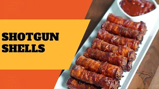 Shotgun shells from the oven | without grill without smoker | very tasty finger food