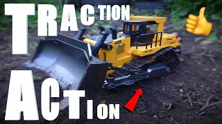 Free Mods Make A Huge Difference! Top Race TR143-G Huina CY1569 RC Bulldozer.