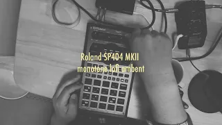 Roland SP404 MKII / lofi ambent