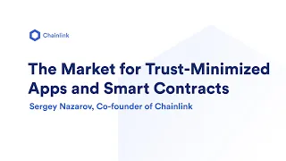 The Market for Trust-Minimized Apps and Smart Contracts