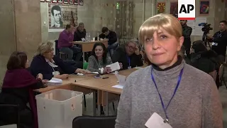 Votes counted in Armenian election