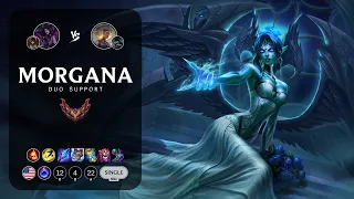 Morgana Support vs Rell - NA Grandmaster Patch 13.3