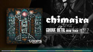 Groove Metal Drum Track / Chimaira Style / 100 bpm