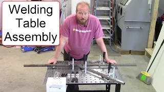 Affordable Welding Table Assembly from Northern Tool