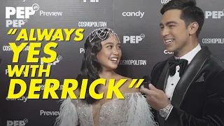 "Si Derrick talaga VERY SWEET" - Elle Villanueva