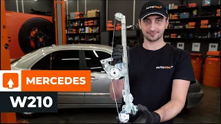 Как заменить задние стеклоподъёмники на MERCEDES W210 [ВИДЕОУРОК AUTODOC]