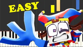 The Amazing Digital Circus Wacky World Easy Piano
