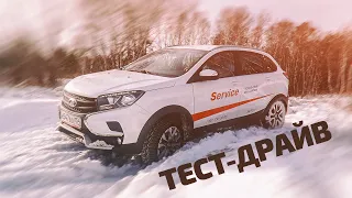 LADA XRAY CROSS 2022 - ТЕСТ Ride Select "ШАЙБА" райд селект