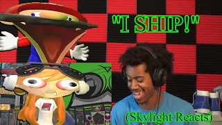 I Ship These Two! | Mario Reacts To Nintendo Memes 11 ft.  Meggy | (Skylight Reacts)