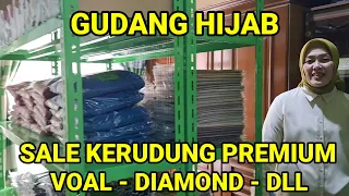 Sale Kerudung Voal - Diamond dll. Gudang Hijab Bekasi.