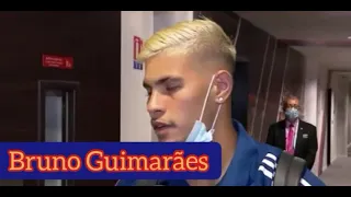 🇧🇷 - Bruno Guimarães e outros brasileiros falando francês