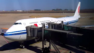 TRIP REPORT | Air China 747-8i (ECONOMY) | BETTER THAN I THOUGHT! | Frankfurt to Beijing