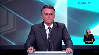 #08 SIMONE TEBET (MDB) RESPONDE PERGUNTA DE JORNALISTA E BOLSONARO (PL) COMENTA