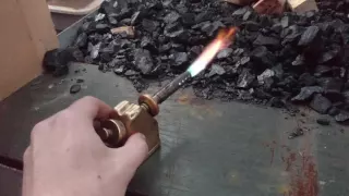 Gustav Barthel "Little Wonder Torch" Miniature Gasoline/Petrol German Blow Torch or Lötlampe 1920s