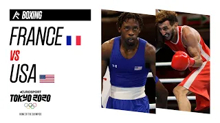 FRANCE vs USA | Men's Light Boxing - Highlights | Olympic Games - Tokyo 2020