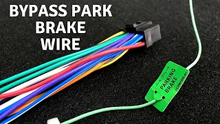 Easiest Way To Bypass Park Brake Wire!