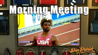 Morning Meeting: Noah Lyles Breaks The American Record In The Men's 200m | 07/22/22