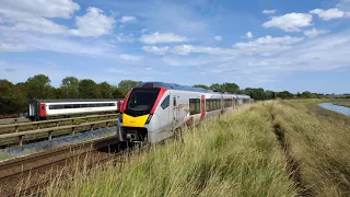 Greater Anglia Class 755 accelerates away from Great Yarmouth [29/07/2020]