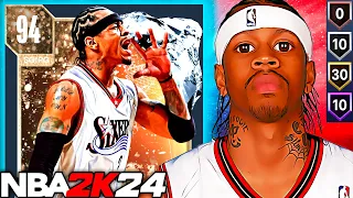 DIAMOND ALLEN IVERSON GAMEPLAY! SHOULD YOU PURCHASE THE SEASON PASS FOR AI IN NBA 2K24 MyTEAM?