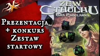 Zestaw startowy - Zew Cthulhu RPG - Prezentacja + Konkurs