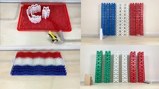 European Flags in 56,000 Dominoes