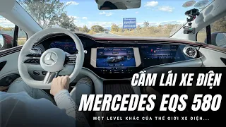 Trải nghiệm LẦN ĐẦU với Mercedes-Benz EQS: Xe điện đầu bảng nó thế nào? |XEHAY.VN|