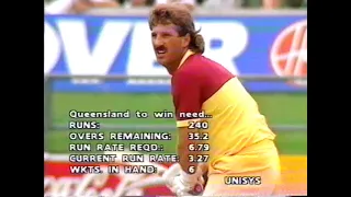 McDonalds Cup 1988 - Ian Botham scores 15 against NSW