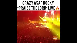 asap rocky "praise the lord" live perfomance,