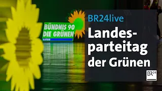 BR24live: Landesparteitag der Grünen - Spitzenduo für die Landtagswahl | BR24