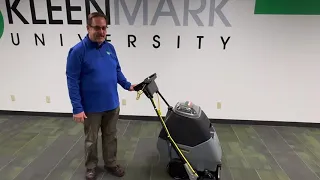 Cleaning Carpets with the Karcher Clipper 12 Extractor