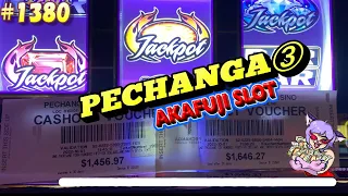 PECHANGA CASINO ③ Blazin Gems Slot 3 Reel 9 Lines, Triple Strike Slot 5 Reel 9 Lines  赤富士スロット