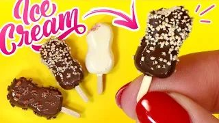 Miniature ice cream ❤️ Polymer clay tutorial ❤️ AnnaOriona