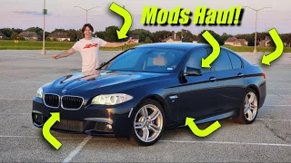 First Cosmetic Mods for the F10! | 535i Build pt.3