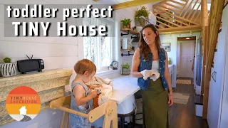 Single Mom raising son in kid-friendly spacious Tiny House on farm