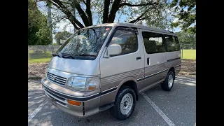 1994 Toyota Hiace Super Custom Walkaround - SOLD