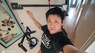 DIY Overhead Camera / Gimbal Backpack Support by Chung Dha